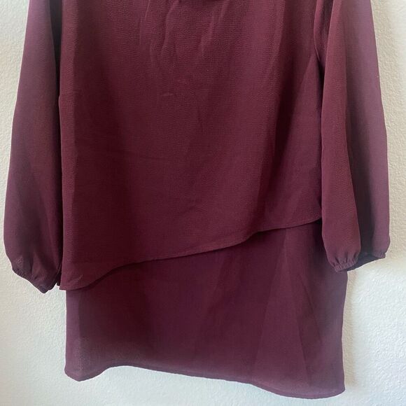 Apt 9 Tiered Blouse Size L - Picture 4 of 7
